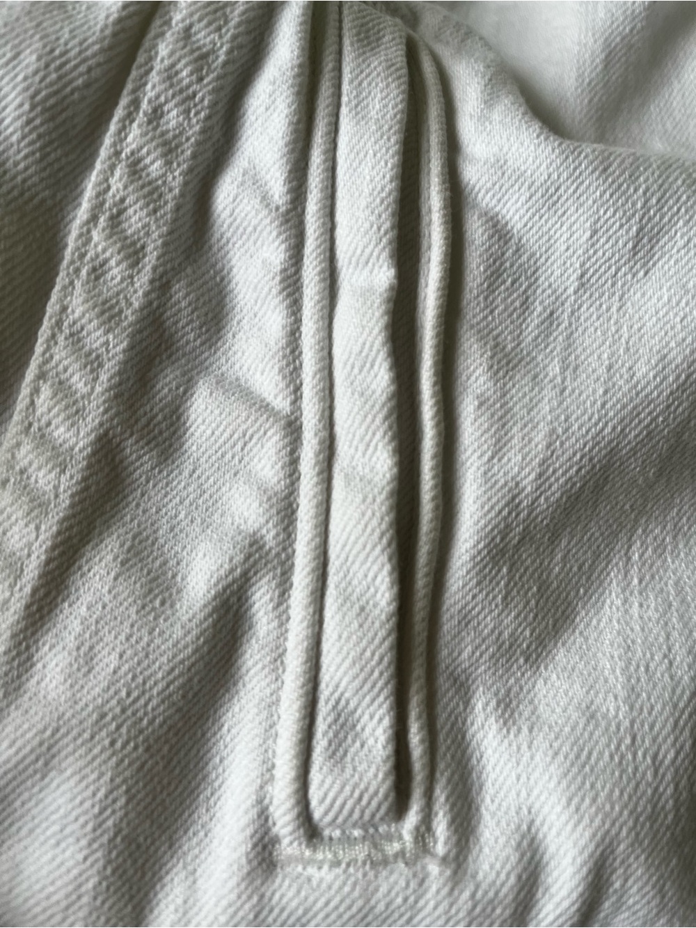 Eddie Bauer White Denim Button Jacket - Picture 5 of 10